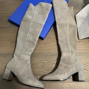 Stuart Weitzman Harper 60 Flannel Gray